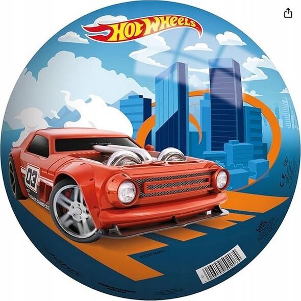 Simba John ball 9"/230mm Hot Wheels 130054207 13818774 4006149502074