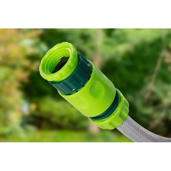 Verto Wąz z automatycznym zwijaczem 20 m +2m (15G891)
