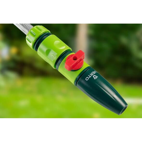 Verto Wąz z automatycznym zwijaczem 20 m +2m (15G891)