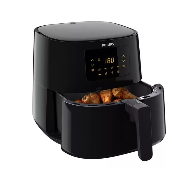 Philips Φριτέζα Αέρος με Αποσπώμενο Κάδο 6.2lt Μαύρη (HD9270/90) (PHIHD9270.90) έως 12 άτοκες Δόσεις