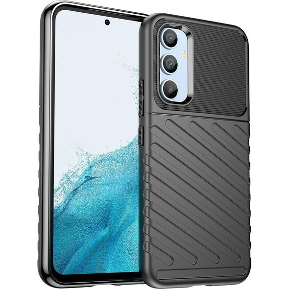 Hurtel Thunder Case etui do Samsung Galaxy A54 5G silikonowy pancerny pokrowiec czarne