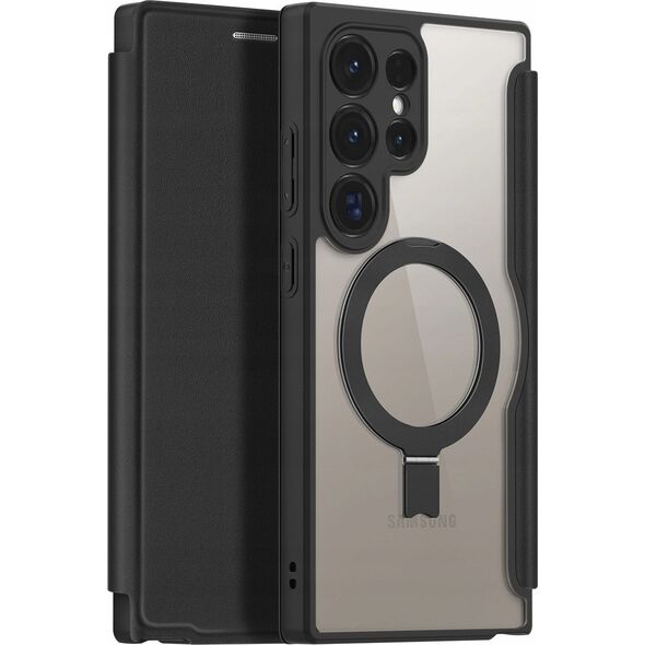 Dux Ducis Etui Dux Ducis Skin X Pro z klapką i magnetycznym ringiem na Samsung S24 Ultra - czarne