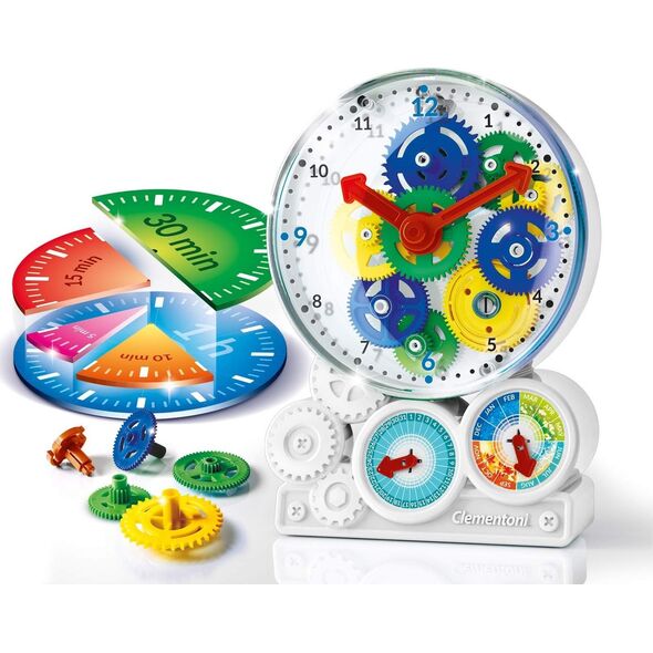 Clementoni Clementoni, Clock How Is Work, Construction Set, 61763, Unisex, Unisex 8+ ετών 13425316 8005125617630