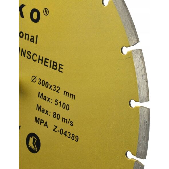Geko Tarcza diam.300x8x32mm segment GEKO PROFI (10)