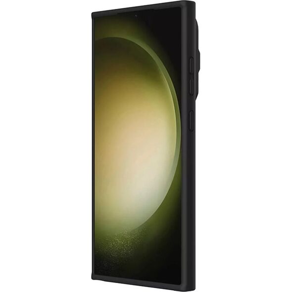 Nillkin Etui Nillkin CamShield Silky Prop Silicone Case Samsung Galaxy S24 Ultra czarne