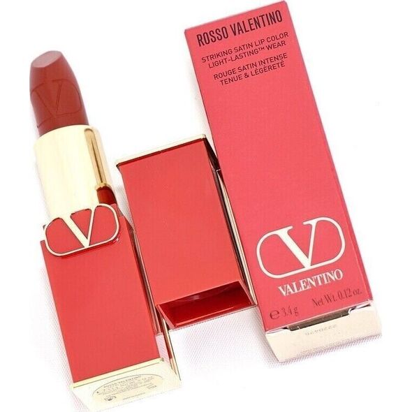 Valentino Valentino, Rosso, Σατέν Φινίρισμα, Κρεμ κραγιόν, 217A, Επαναγεμιζόμενο, 3,5 g Για γυναίκες 14239947 3614273228862