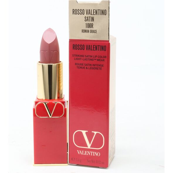 Valentino Valentino, Rosso, Σατέν Φινίρισμα, Κρεμ κραγιόν, 100R, Ξαναγεμιζόμενο, 3,5 g Για γυναίκες 14240120 3614273229067