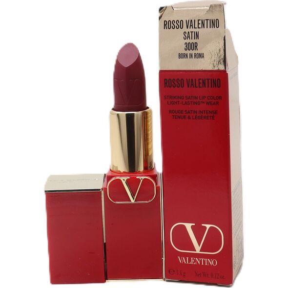 Valentino Valentino, Rosso, Σατέν Φινίρισμα, Κρεμ κραγιόν, 300R, Ξαναγεμιζόμενο, 3,5 g Για γυναίκες 14240128 3614273229111