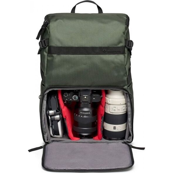 Σακίδιο Manfrotto Manfrotto MB MS2-BP, Σακίδιο πλάτης, Universal, Λουράκι ώμου, Θήκη για σημειωματάριο, Olive 13801746 719821471172