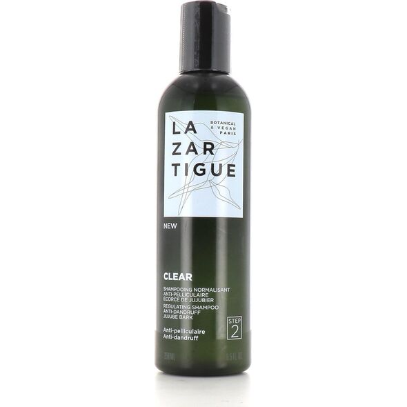 Lazartigue Lazartigue, Clear, Vegan, Σαμπουάν μαλλιών, κατά της πιτυρίδας, 250 ml Unisex 14290571 3372290000280