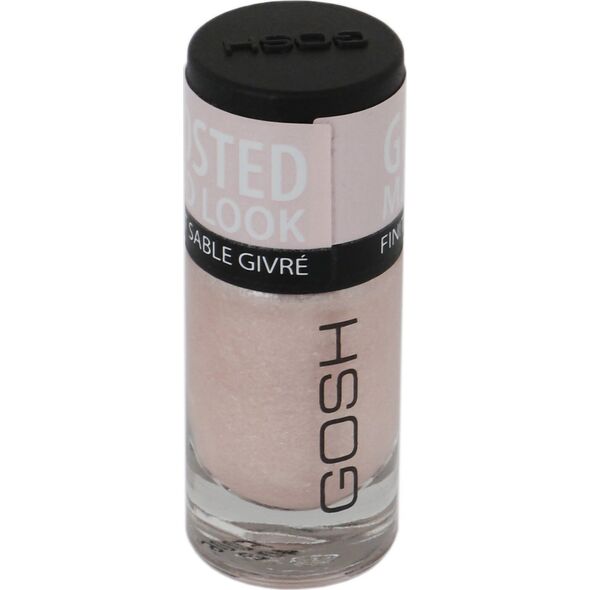 Gosh, Glittery, Matt Finish, Nail Polish, 06, Soft Pink, 8 ml For Women