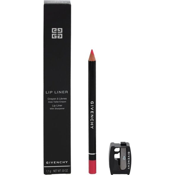 Set Givenchy: Givenchy, Waterproof, Lip Liner, 04, Fuchsia Irresistible, 1.1 g + Eye Pencil Sharpener, Black None
