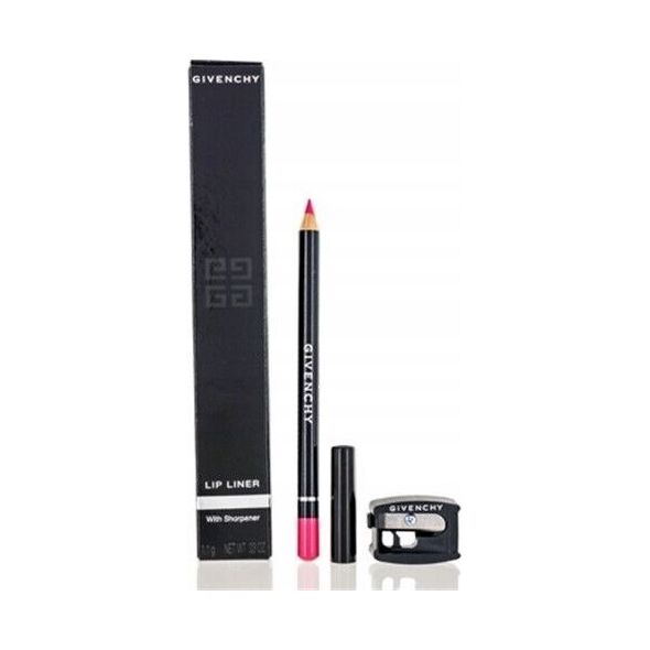 Set Givenchy: Givenchy, Waterproof, Lip Liner, 04, Fuchsia Irresistible, 1.1 g + Eye Pencil Sharpener, Black None