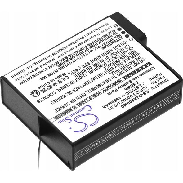 Akumulator Bateria Typ BCX204-1950-3.87 do Kamery DJI Osmo Action 5 Pro / CS-DJA500MC