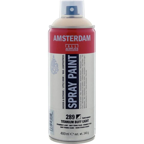 Artequipment Amsterdam Spray Paint Titanium Buff Light 289 13801116 8712079390693