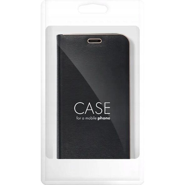 OEM Kabura LUNA Book Gold do SAMSUNG S24 Ultra czarny