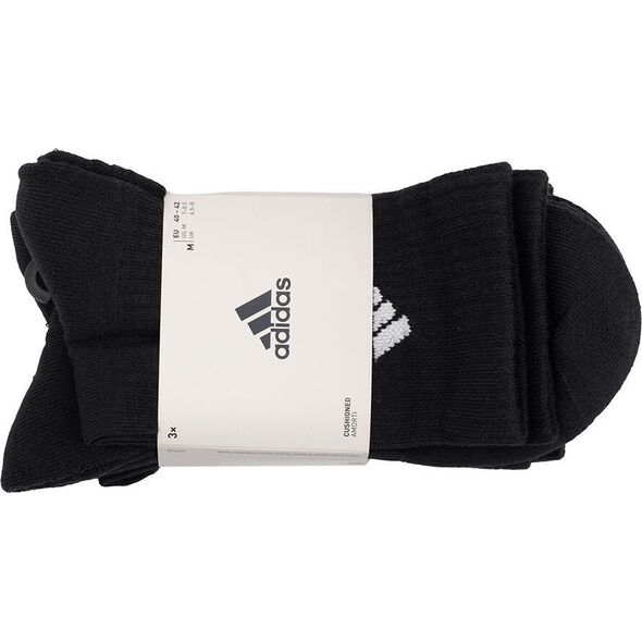 Adidas Skarpety adidas Cushioned Crew Socks 3P czarne IC1310 40-42