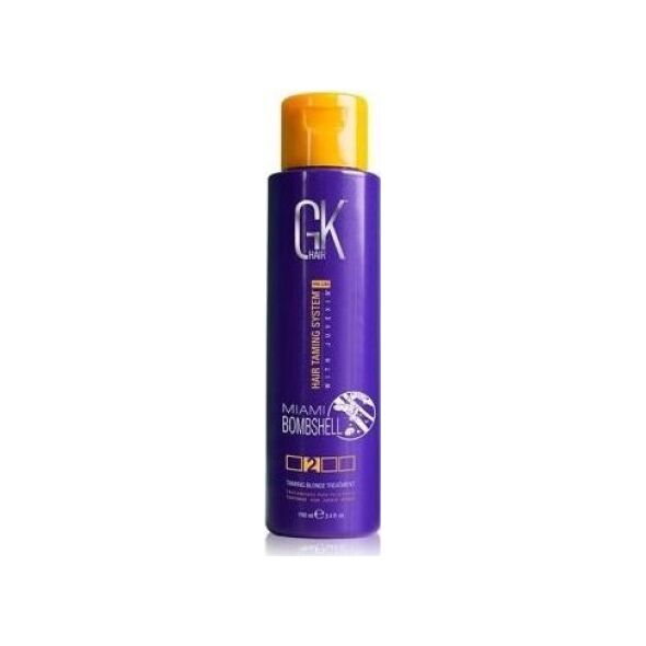 GK HAIR (Global Keratin) Global Keratin, Miami Bombshell, Θεραπεία κρέμας μαλλιών, για προστασία χρώματος, 100 ml για γυναίκες 13911106 850704002110