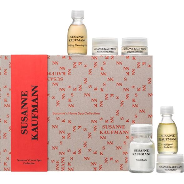 Susanne Kaufmann Susanne's Home Spa Collection Set Susanne Kaufmann: Καθαριστικά προσώπου, Χωρίς Paraben, Καθαριστικό, Καθαριστικό Τζελ, Για Πρόσωπο, 30 ml + Λοσιόν & Κρέμες Σώματος, Χωρίς θειικά άλατα, Θρεπτικό, Βούτυρο Σώματος, Μάσκες ημέρας & 15 ml + Α