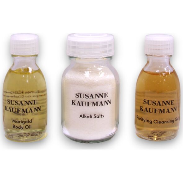 Susanne Kaufmann Susanne's Home Spa Collection Set Susanne Kaufmann: Καθαριστικά προσώπου, Χωρίς Paraben, Καθαριστικό, Καθαριστικό Τζελ, Για Πρόσωπο, 30 ml + Λοσιόν & Κρέμες Σώματος, Χωρίς θειικά άλατα, Θρεπτικό, Βούτυρο Σώματος, Μάσκες ημέρας & 15 ml + Α