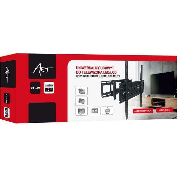 UCHWYT DO TV LED/LCD 32-70" 40KG UY-150 ART reg. pion/poziom 52-350mm one size