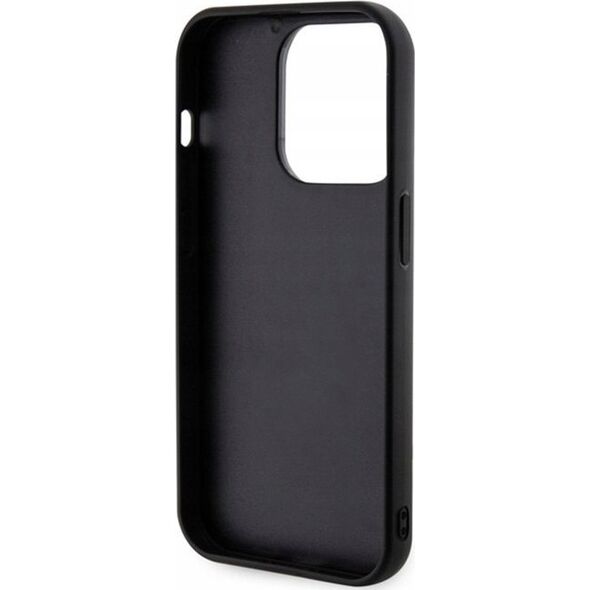 Karl Lagerfeld Karl Lagerfeld KLHCP15X3DMBKCK iPhone 15 Pro Max 6.7" czarny/black hardcase 3D Rubber Glitter Logo