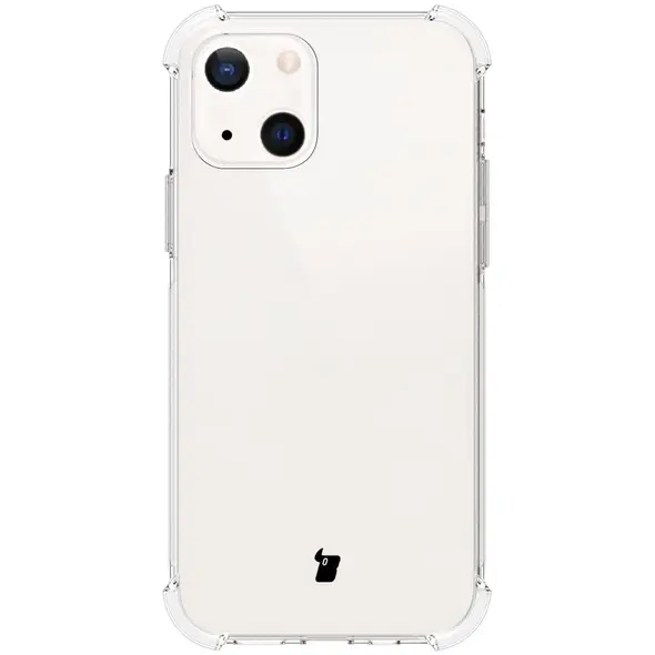 Bizon Case Clear Pack case + 2x screen glass + lens glass Apple iPhone 13 clear