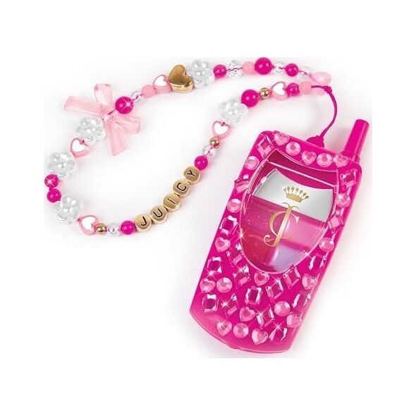 Κάντε το αληθινό ΚΑΝΤΕ ΤΟ ΠΡΑΓΜΑΤΙΚΟ Juicy Couture Dial Up the Style Lip Gloss Phone and DIY Lanyard 13764298 695929044732