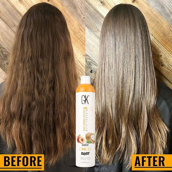 GK HAIR (Global Keratin) Global Keratin, The Best Coco, Hair Cream Treatment, For Smoothening, 1000 ml Για γυναίκες 13911103 815401015610