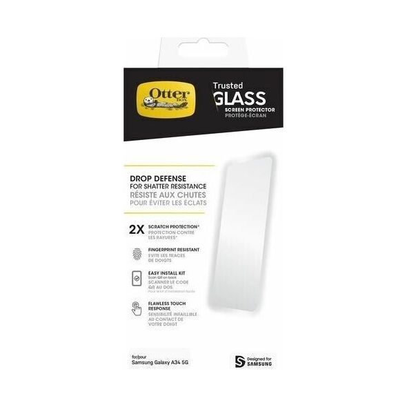 OtterBox OtterBox Trusted Glass Samsung Galaxy A34 5G - διαφανές 13358913 840304724062