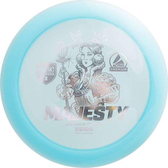 Discmania Blue Diskgolfo diskas Distance Driver MAJESTY Active Premium Mėlyna 13412843 6430074952686
