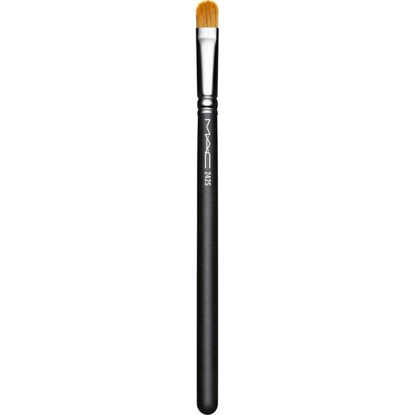 MAC MAC, Synthetic, Eyeshadow Brush, 242S For Women 13455771 773602470808