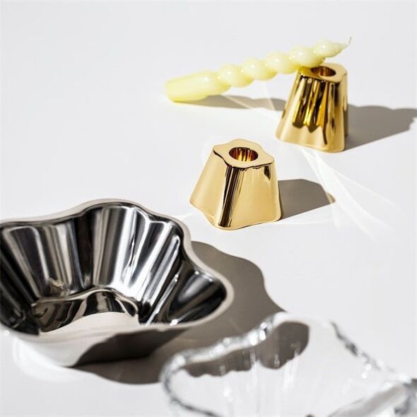 Κηροπήγια Iittala Aalto 50mm και 65mm ορείχαλκο 2 τεμ. 13533145 6411923679619