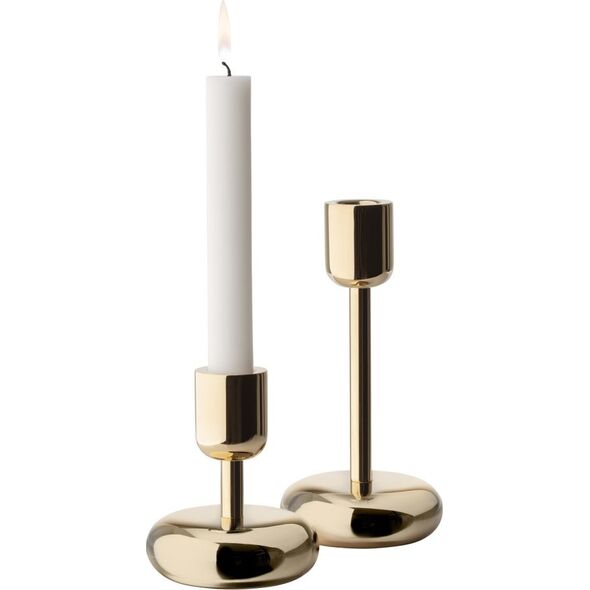 Κηροπήγια Iittala Nappula 107mm +183 mm ορείχαλκος 2 τεμ. 13533148 6411923675307