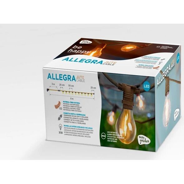 New Garden New Garden ALLEGRA GUIRLAND Cable Jute 13671732 8435578504643