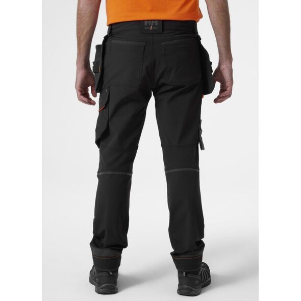 Παντελόνι Helly Hansen HELLY HANSEN Kensington Construction, μαύρο C54 13767978 7040056761114