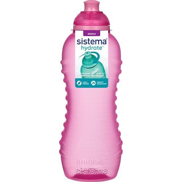 Σύστημα Sistema - Twist 'n' sip 460 ml - Ροζ 13799300 9414202278517