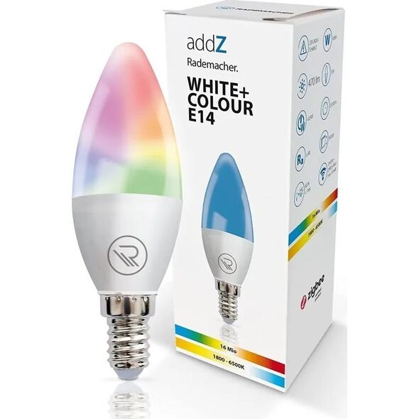 Rademacher addZ Λευκό + Έγχρωμο E14 LED, λάμπα LED 13800992 4031909024169