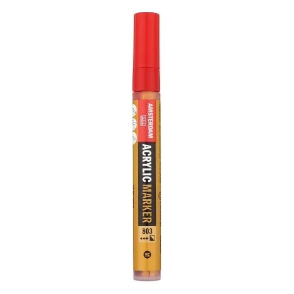 Artequipment Amsterdam Acrylic Marker 4 mm Deep Gold 803 13801160 8712079364533