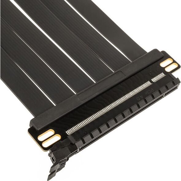 Kolink Kolink PCI Express 5.0 x16 auf x16 Riser-Kabel, 180 Grad, μαύρο - 30 cm 13848326 5999094006379