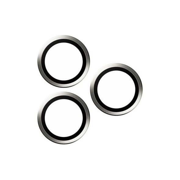 PanzerGlass PanzerGlass Hoops iPhone 15 Pro, Pro Max White Metal 13939538 5711724011948