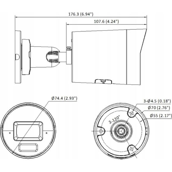 KAMERA IP HIKVISION DS-2CD2043G2-LI(4mm)