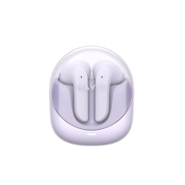 Havit Wireless Headsets for Video Games, Bluetooth 5.3, TWS, ENC, USB-C, 400mAh - Havit Modern Buds (TW974) - Purple 6939119079086 έως 12 άτοκες Δόσεις