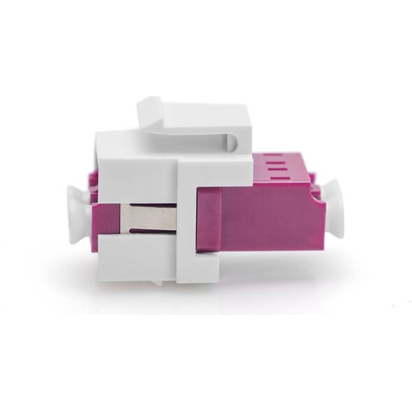 Digitus DIGITUS LWL Kupplung LC/LC Multimode-OM4 Dupl.Keystone-Modul 13337767 4016032489825