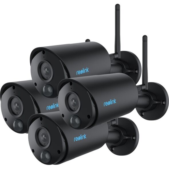 Reolink IP κάμερα Reolink Argus Series B320-B Battery-WiFi 4er Set 13465651 4029164137083
