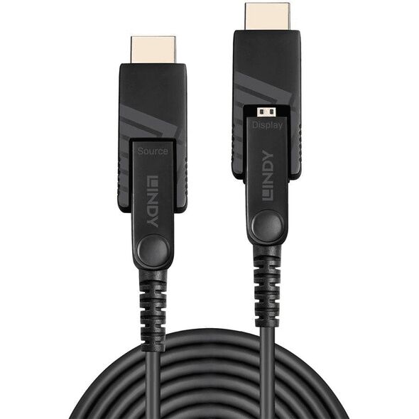 Kabel Lindy DVI-D - DVI-D HDMI - HDMI HDMI Micro - HDMI Micro 10m czarny (JAB-6139668)