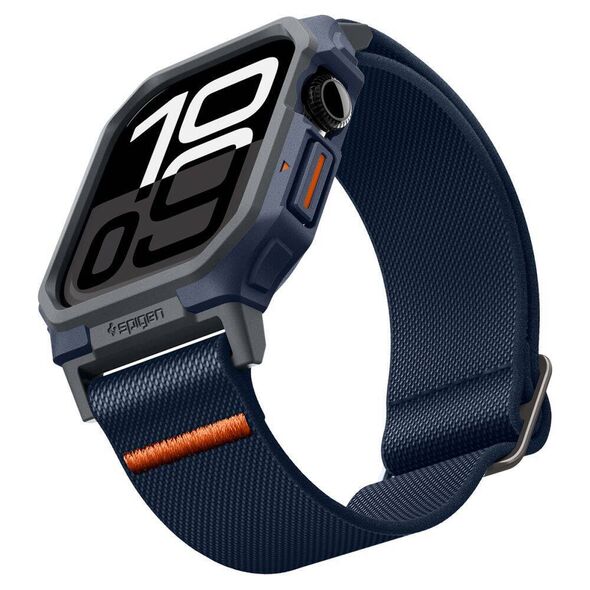 Case APPLE WATCH 10 (46MM) Spigen Lite Fit ”Pro” navy blue 8809971237550