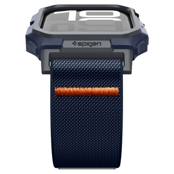 Case APPLE WATCH 10 (46MM) Spigen Lite Fit ”Pro” navy blue 8809971237550