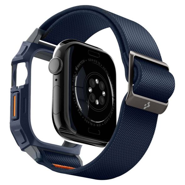 Case APPLE WATCH 10 (46MM) Spigen Lite Fit ”Pro” navy blue 8809971237550