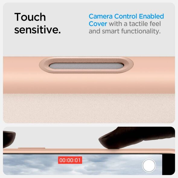 Case IPHONE 16 PRO Spigen Ultra Hybrid "T" Mag MagSafe TItanium pink 8809971239028